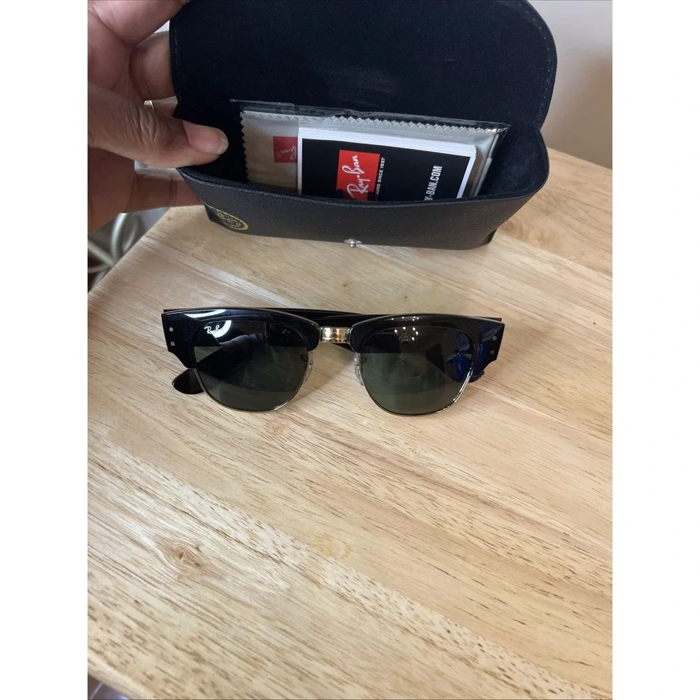 RAY BAN RB0316S‎ MEGA CLUBMASTER  901/31 50-21/ 145 UNISEX SUNGLASSES ( MINT)